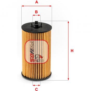 Filtro de aceite SOFIMA S 5225 PE