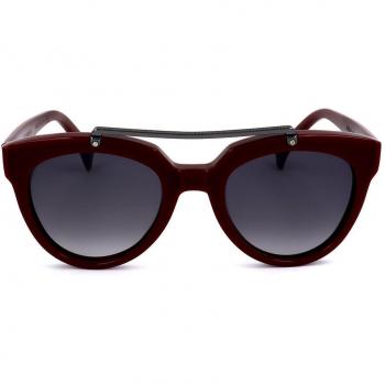 Saturnino Eyewear MARS 12 Anteojos de Sol para Mujer Borgoña, Lentes de Sol Para Mujer Borgoña, Gafas de Sol para Mujer Borgoña, Gafas Recetadas MARS