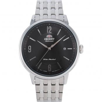 Reloj Orient® Contemporary Automatic RA-AC0J08B10B con movimiento automático, caja de acero inoxidable, cristal mineral, resistencia al agua de 50 metros, diámetro de 41 mm y correa de acero inoxidable