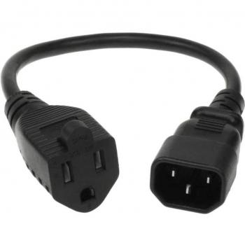 Cable de Alimentación Microconnect NEMA 5-15R Hembra a Macho