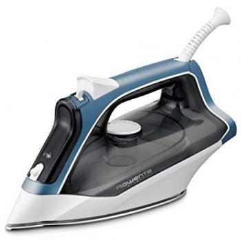Plancha de Ropa Rowenta DX1531D1, 2200W, Color Azul, Negro y Blanco con Golpe de Vapor 100G