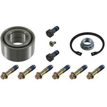 febi bilstein 31036 Wheel Bearing Kit with fastening screws, axle nut and circlip, pack of one