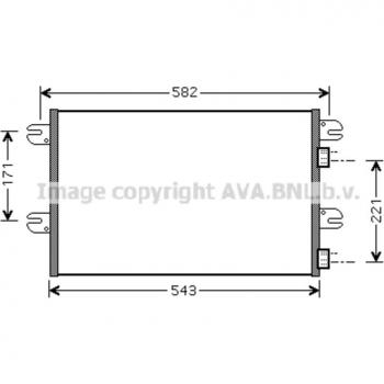 Condensador de aire acondicionado AVA COOLING IV5063, PRASCO IV5063