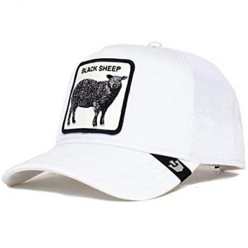 Gorra de Malla Unisex Goorin Bros. Platinum Sheep Blanca Talla Única