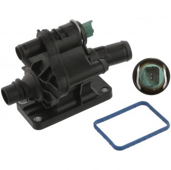 Caja del termostato FEBI BILSTEIN 36036 con junta de sellado y interruptor de temperatura para Ford, Fiat, Peugeot