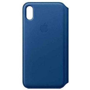 Apple Leather Folio (for iPhone XS Max) - Cornflower