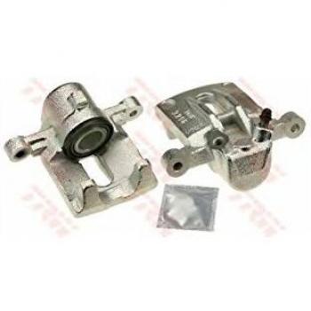Pinza de freno TRW BHQ306E, Trasero Derecha, compatible con vehículos específicos, fabricada en aluminio para mayor ligereza y resistencia a la corrosión, incluye pistones de alta calidad para un rendimiento óptimo y una
