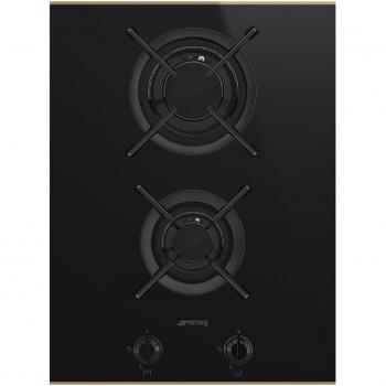 Placa de gas Smeg 2 quemadores PV632CNR