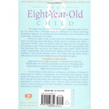 Your Eight Year Old: Lively and Outgoing