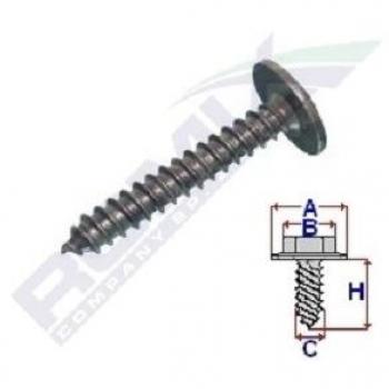 Tornillo para chapa ROMIX 59203, 100 piezas, tipo de tornillo ROMIX
