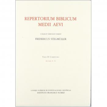 Repertorium biblicum Medii Aevi. Tomus II. Commentaria. Auctores
