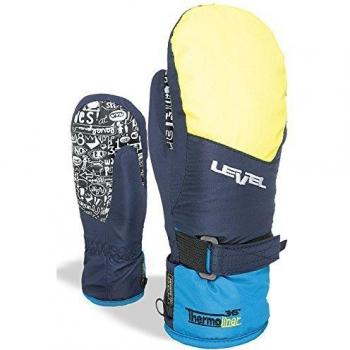 Niveles Joven Junior Mitt Guantes de Invierno, Invierno, niño, Color Azul, tamaño JRXXL