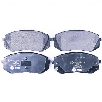 HELLA 8DB 355 015-841 Brake Pad Set, disc brake - T2061
