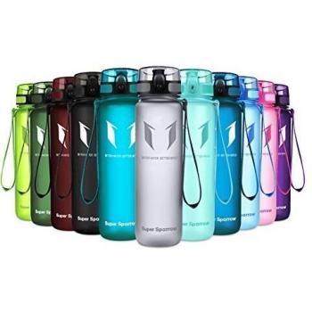 Super Sparrow Botella de Agua Deportiva -350ml & 500ml & 1000ml - Sin BPA