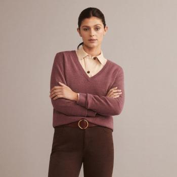 Jersey cuello pico de mujer Verhunt