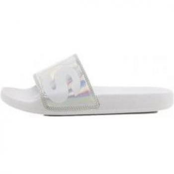 Levi's para mujer. Chanclas June L S gris Levi's con suela de confort ergonómica