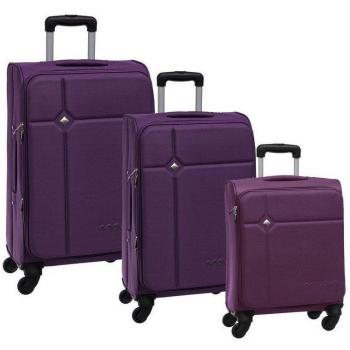 Movom Juego de Maletas, 40 Litros, Color Morado