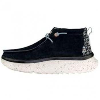 Botín Hey Dude Wendy Peak Suede Negro HD41951-001