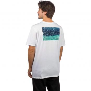 Nike M PRM Cl Underwater tee SS Camiseta, Hombre, White, L