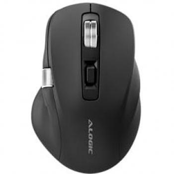 Mouse Bluetooth USB-C Recargable Apex Ergonomico 7 Botones Programables Negro