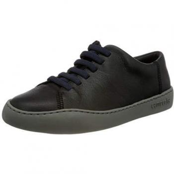 Camper Peu Touring Men's Sneakers - Black Smooth Leather Size 46