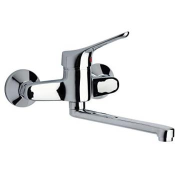 Grifo Mezclador para Fregadero de Cocina de Pared Corallo Kiamami Valentina