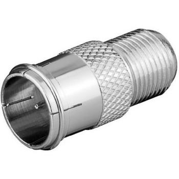 F-Quick Adapter Male to Female Connector for Satellite Antennas
