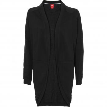 Nike W Nsw Modern Top Ls Crdgn Camiseta de Manga Larga, Mujer, Negro