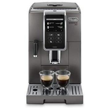 De'Longhi Perfetto Dinamica Plus, Máquina Automática de Café en Grano, Cappuccino, Espresso, ECAM370.95.T, Titanio, Color Gris