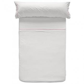 Juego de Sábanas Rosa HappyFriday Básico Infantil 2 Piezas 100% Algodón Cama de 105 cm 180 x 270 cm