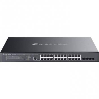 Switch TP-Link Omada SG3428XMPP 24 Puertos Gigabit L2+ Administrado con 4 Puertos 10GE SFP+ y PoE+