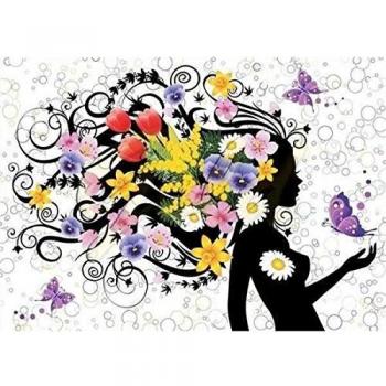 Puzzle Dorado Hada de Primavera 1000 Piezas