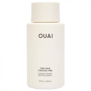 OUAI Fine Hair Conditioner 300ml - Lightweight Hydrating Formula for Unisex Fine Hair
