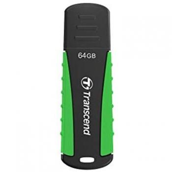 Transcend JetFlash 810 64GB USB 3.1 Shock-Resistant Flash Drive, Green