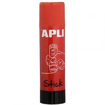 APLI 12147 - Barra de pegamento adhesivo, Blanco, 40 g