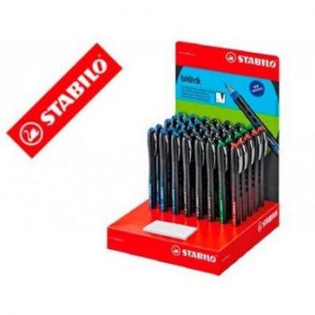 Boligrafos Roller STABILO Black+ Fine, Exp. x40