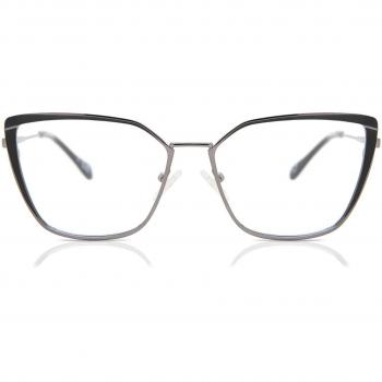Gafas Cat Eye Montura Completa Metálica Negras para Mujer - Gafas Anti-Azules - SmartBuy Collection
