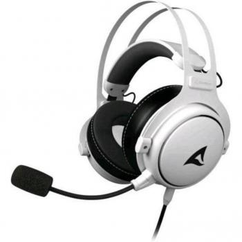 Sharkoon Skiller SGH50 Auriculares Alámbrico Diadema Juego Negro, Blanco