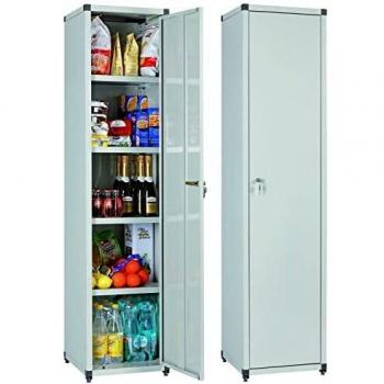 Armario Modular Metálico Tuttopiani 4 Estantes 183x44x43 cm