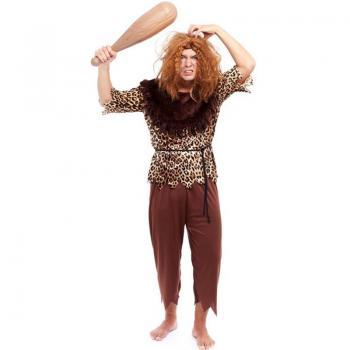 Disfraz de Cavernícola Animal Print para hombre