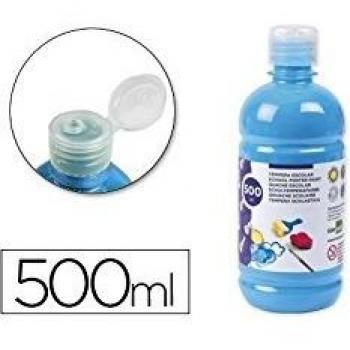 Liderpapel - Tempera escolar 500 ml, color turquesa
