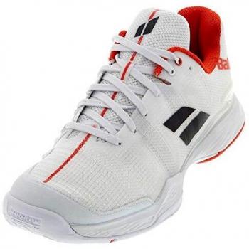 BABOLAT Jet Mach II All Court Men, Zapatillas de Tenis para Hombre, White/White, 43 EU