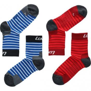 Lenz Outdoor 1.0 Children's Socks - Unisex, Size 31/34, Blue
