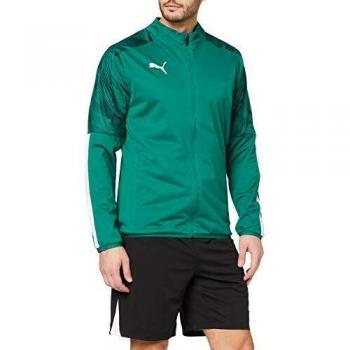 PUMA Cup Sideline Jacket Jacket, Hombre, Alpine Green-Pepper Green, L