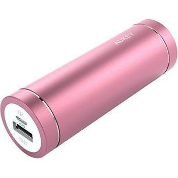 Cargador portátil color rosa Aukey PB-N37-AYES-R (5000 mah)