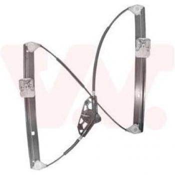 VAN WEZEL Elevalunas Eléctrico 7624261 - Ventana de elevación, compatible con varios modelos de vehículos, incluye motor y mecanismo de elevación, fácil instalación, fabricado con materiales de alta calidad para una