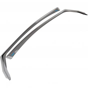 ClimAir 8503132 Deflectores de Aire Compatible con Volkswagen Sharan Seat Alhambra 2010, Gris