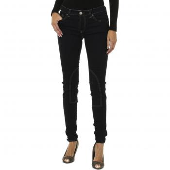Armani-Pantalones largos tejanos de tejido elástico 6Y5916-5D3TZ mujer