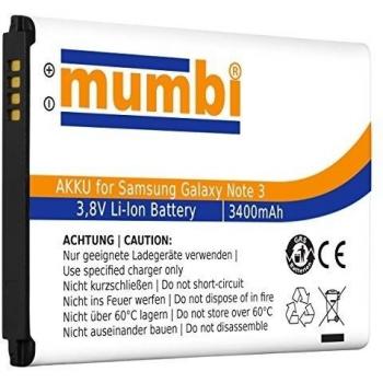 Mumbi Replacement Battery - Batería para Samsung Galaxy Note 3