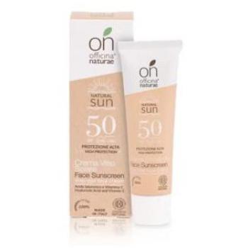 Crema Solar Facial Eco SPF 50 - Officina Naturae, 30 ml